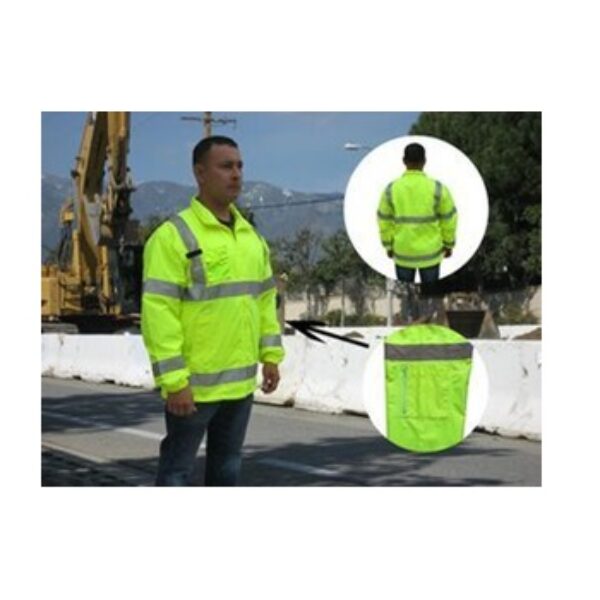 All Purpose Sporty Windbreaker Class 3 Safety Jacket