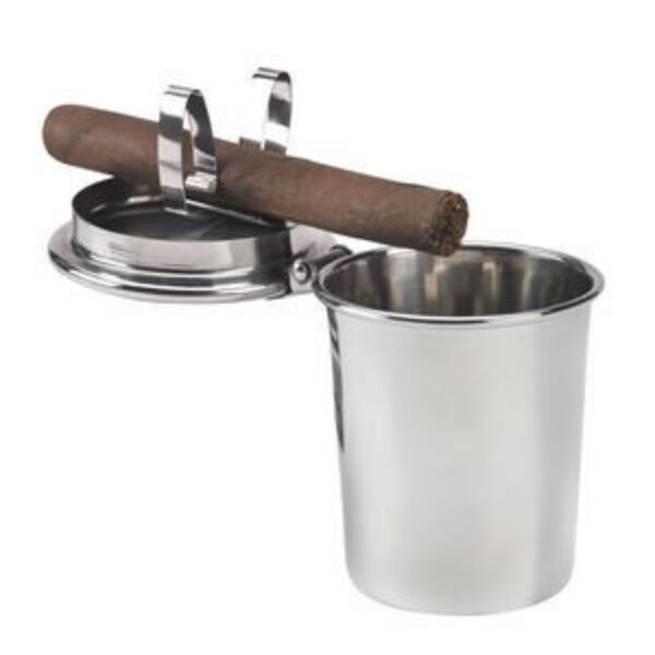 Car Polished Stainless Steel Ashtray