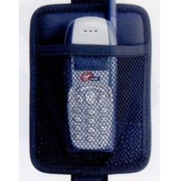 Compact Stand Alone Visor Organizer with Mesh Pocket