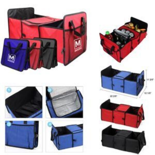 Trunk organizer with Cooler