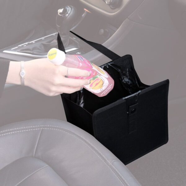 Wastebasket Black Garbage Can