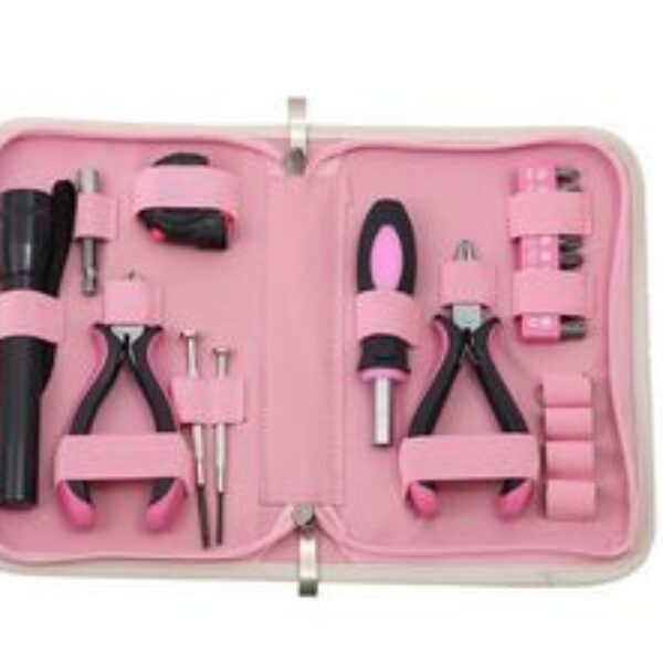 Ladies' 24pcs Multi-function Hardware Set Pliers Screwdrivers Repair Tool Household